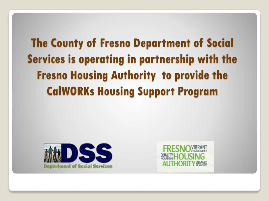 the county of fresno department of social