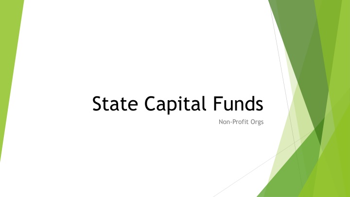 state capital funds