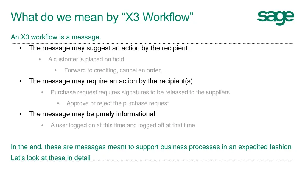 what do we mean by x3 workflow