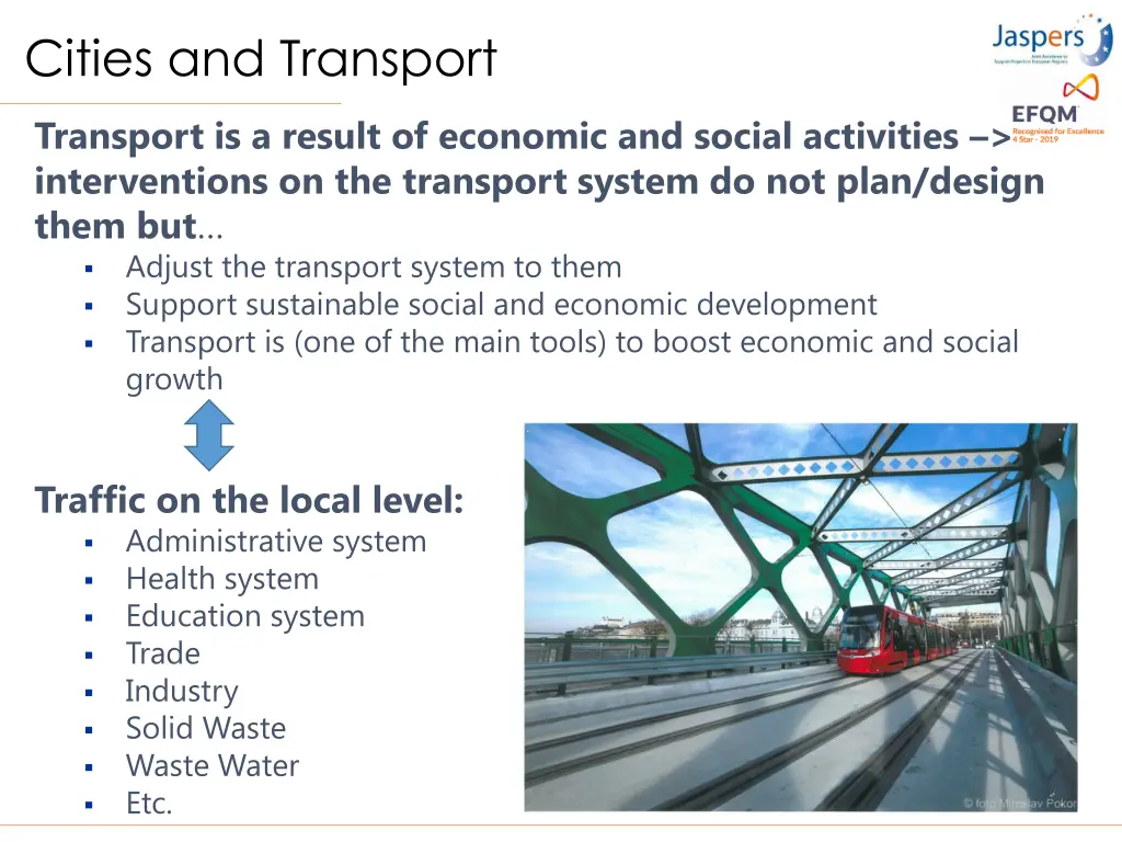 cities and transport