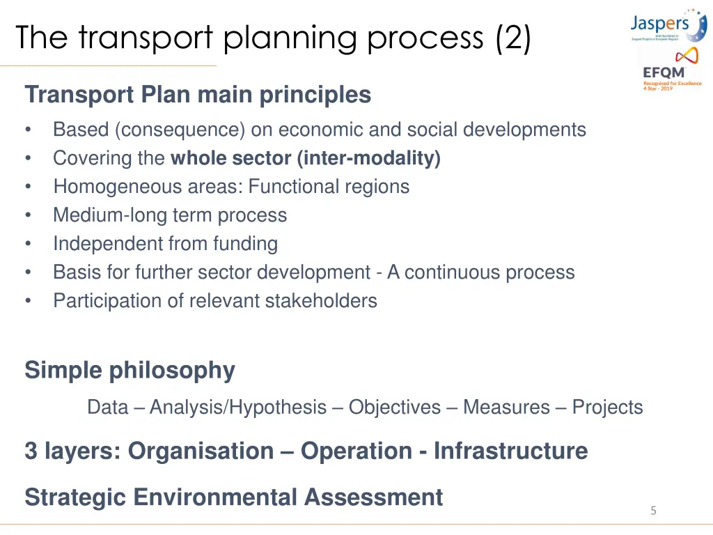 the transport planning process 2