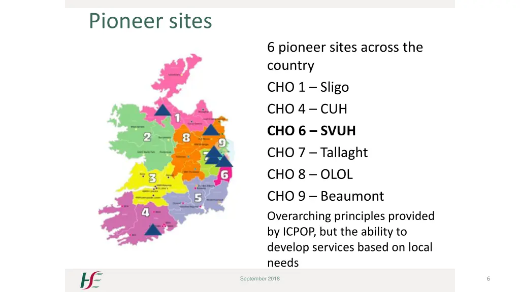 pioneer sites