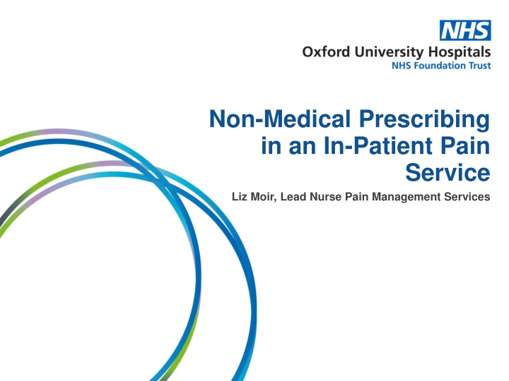 non medical prescribing in an in patient pain