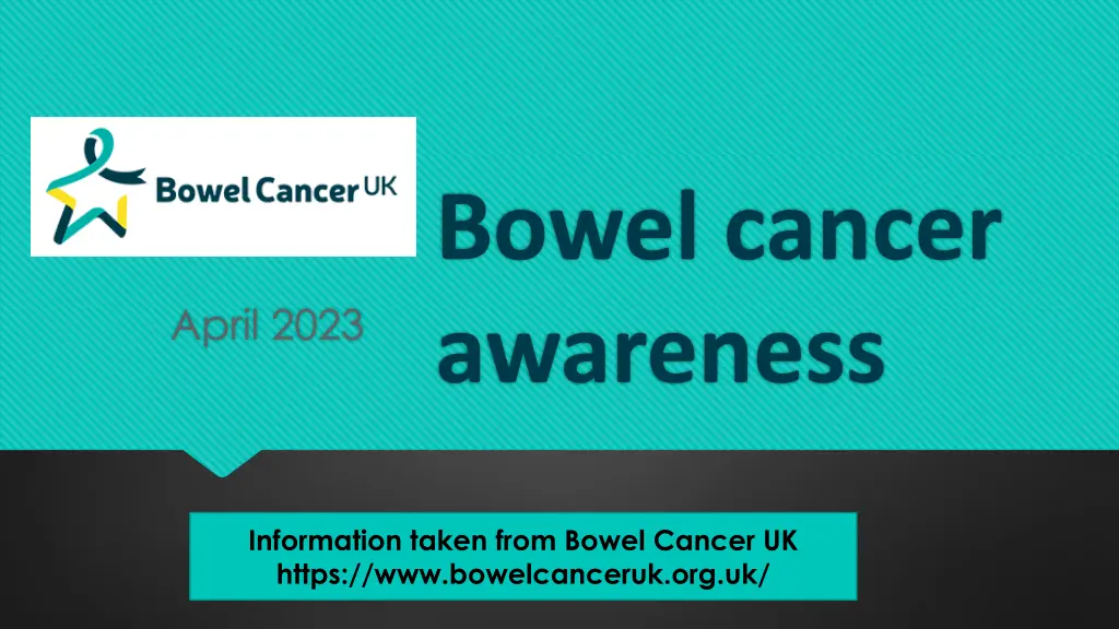 bowel cancer awareness