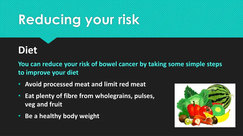 reducing your risk