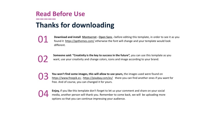 read before use thanks for downloading