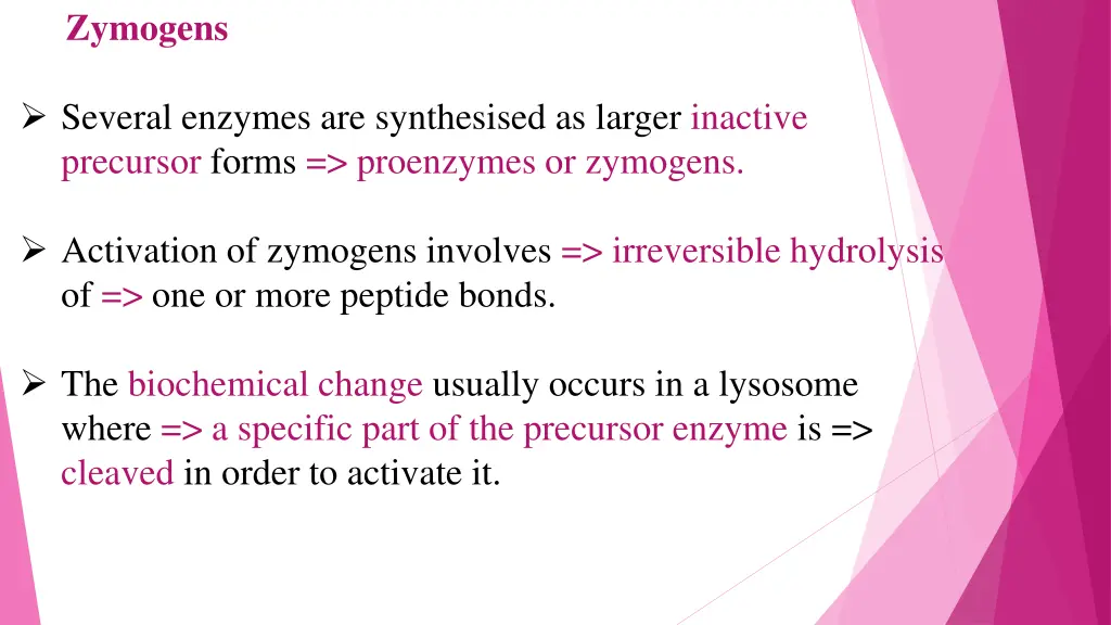 zymogens