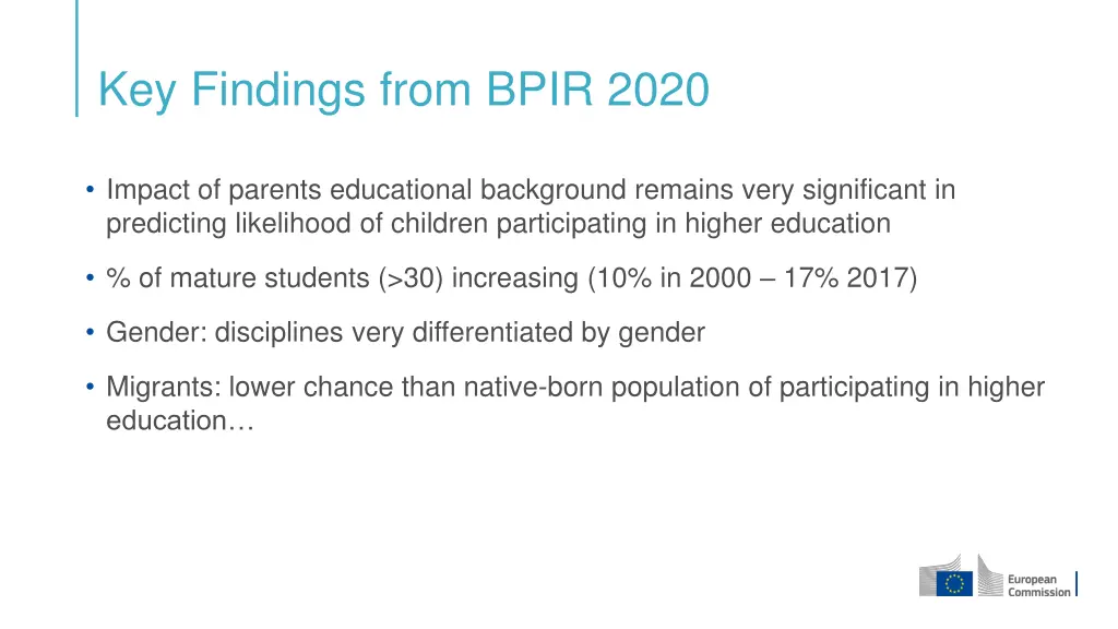 key findings from bpir 2020 1