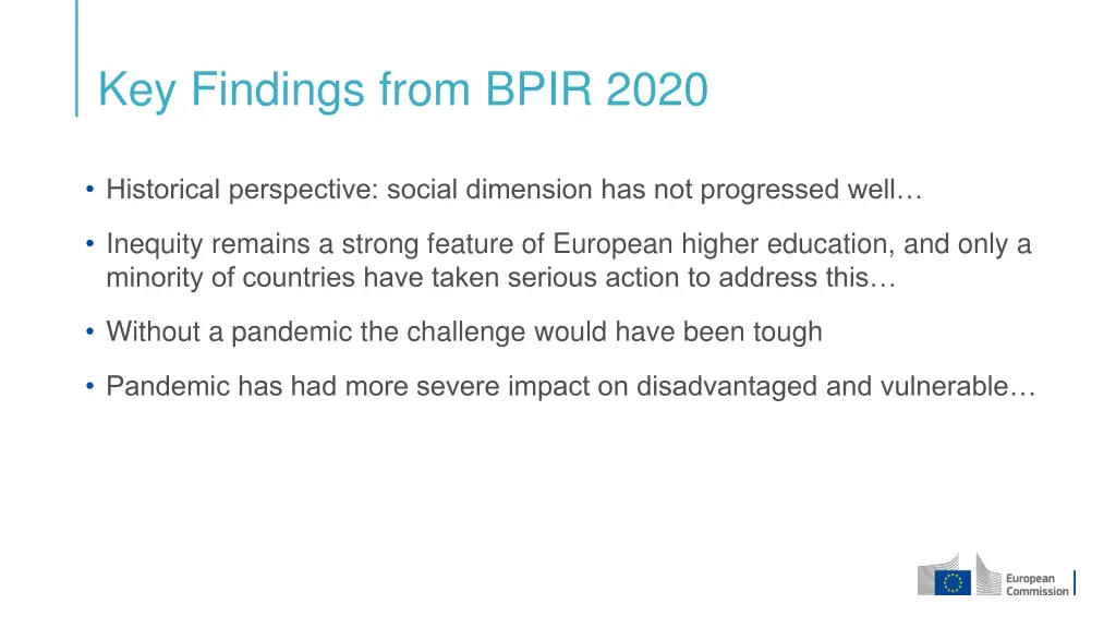 key findings from bpir 2020