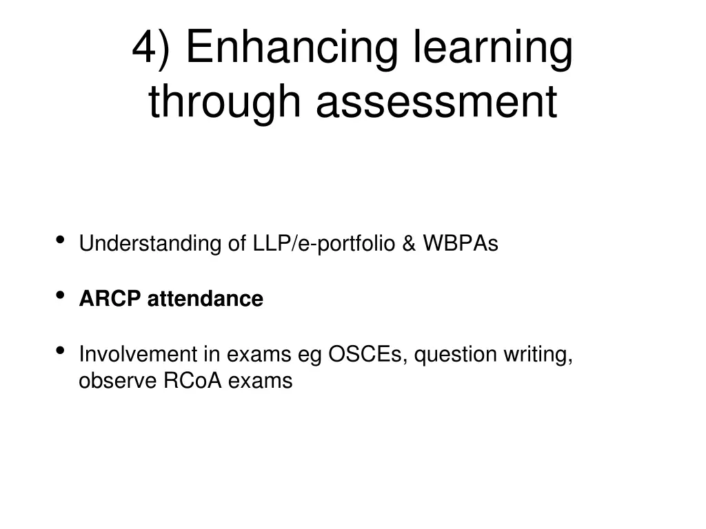 4 enhancing learning through assessment