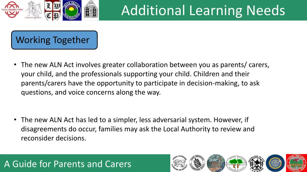 additional learning needs 13