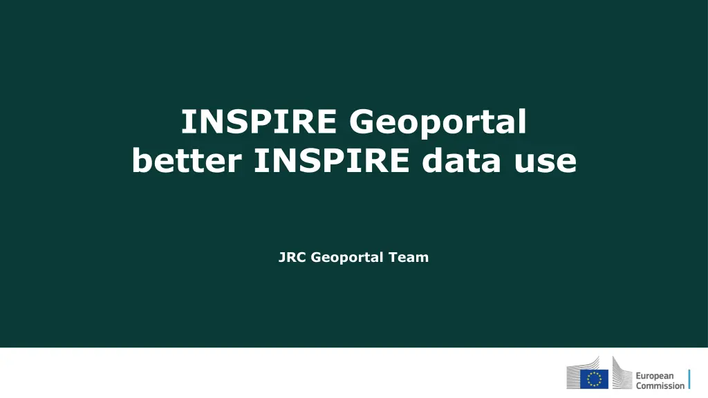 inspire geoportal better inspire data use