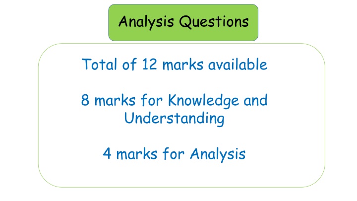 analysis questions