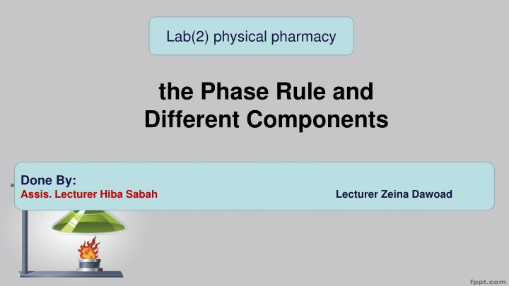 lab 2 physical pharmacy