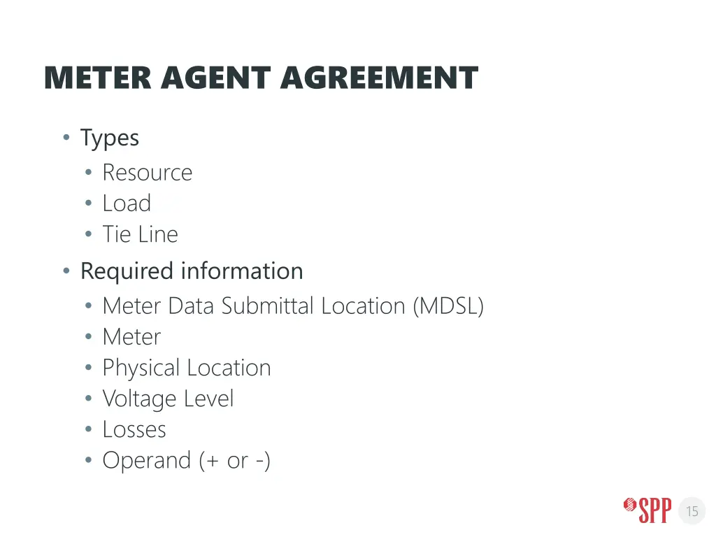 meter agent agreement