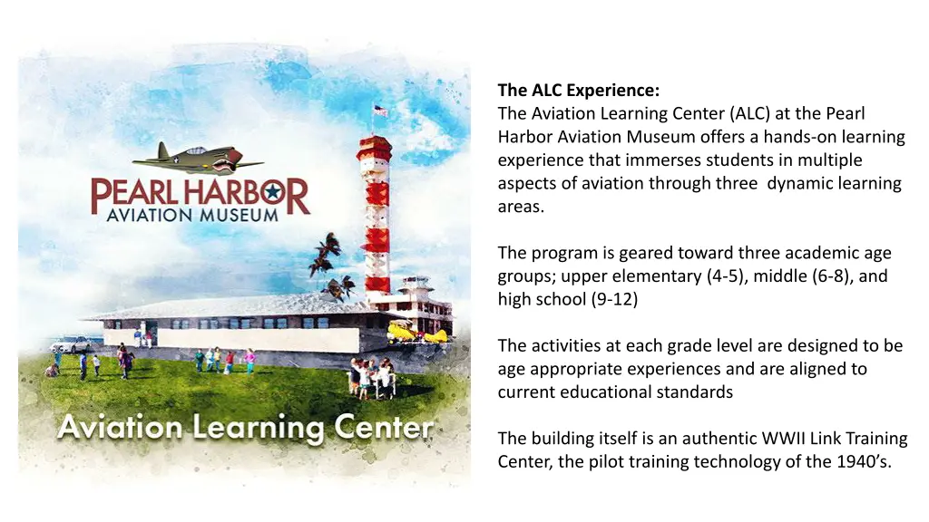 the alc experience the aviation learning center