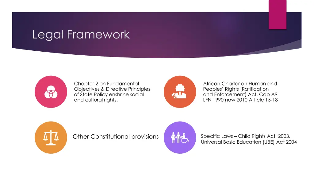 legal framework