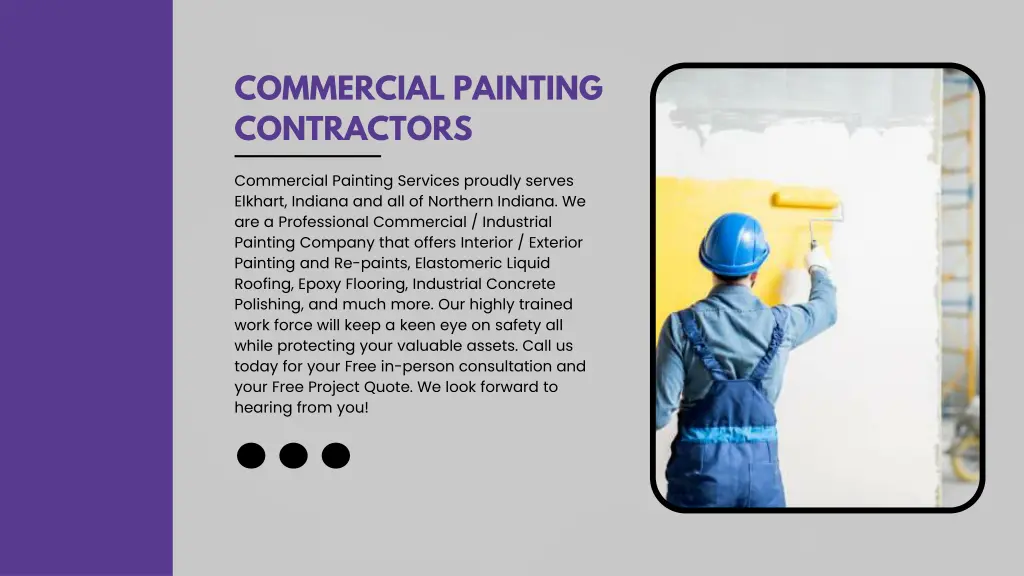 commercial painting contractors