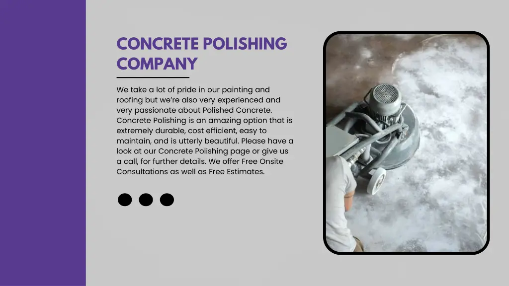 concrete polishing company