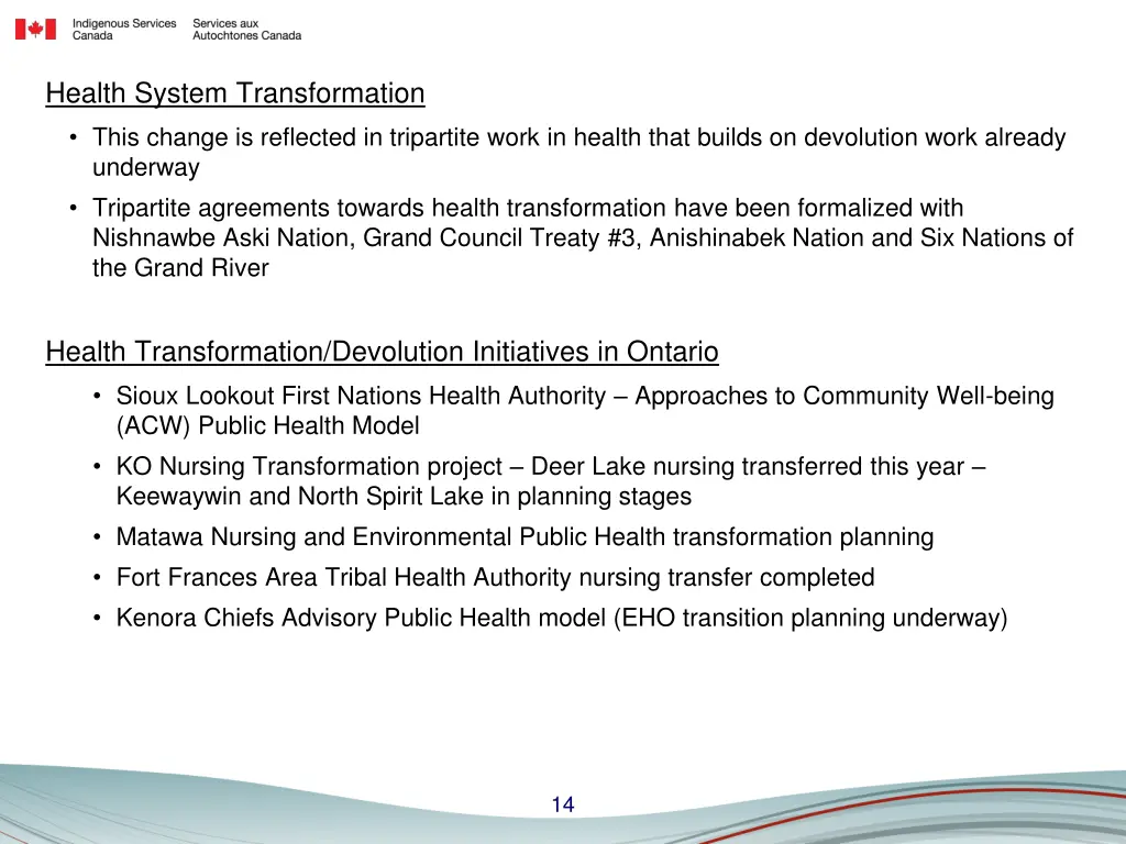 health system transformation