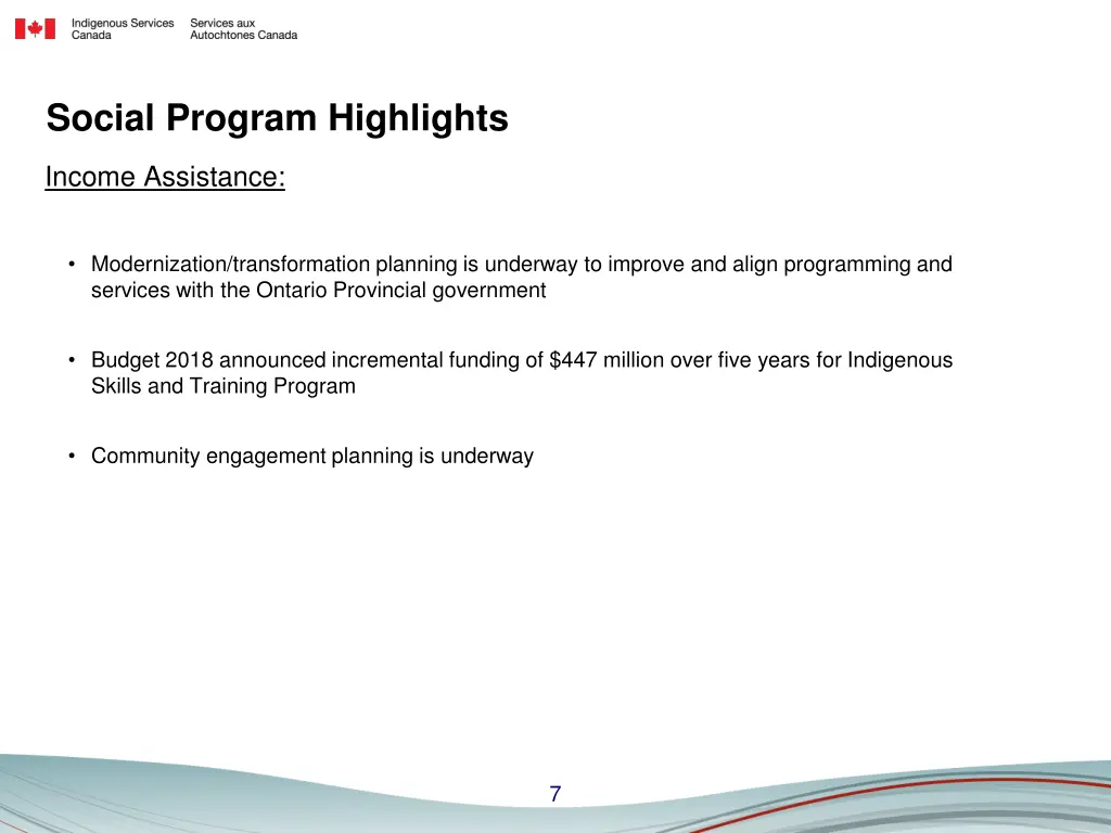 social program highlights 2