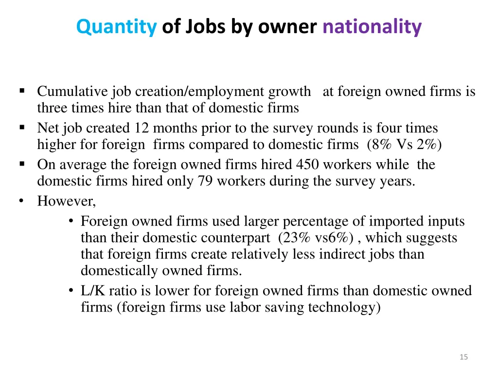 quantity of jobs by owner nationality