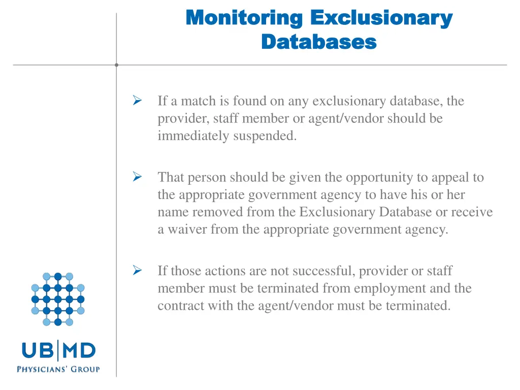 monitoring exclusionary monitoring exclusionary 1