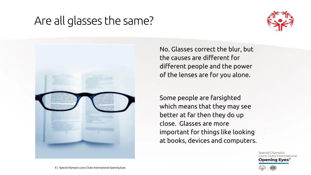 are all glasses the same