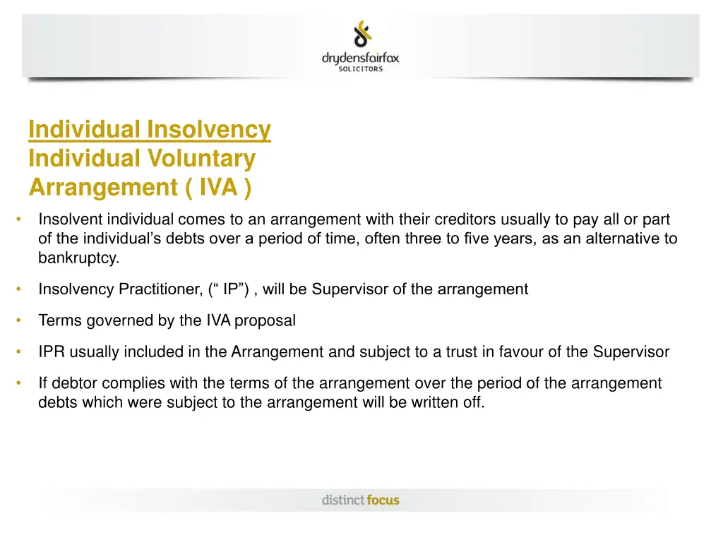 individual insolvency individual voluntary