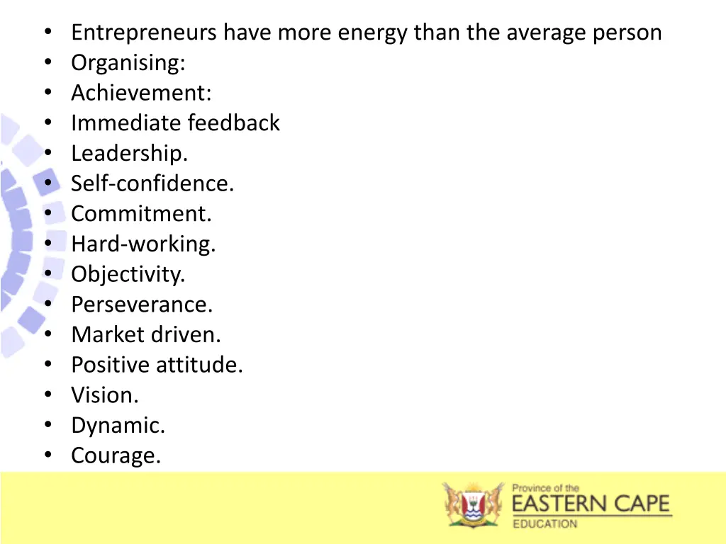 entrepreneurs have more energy than the average