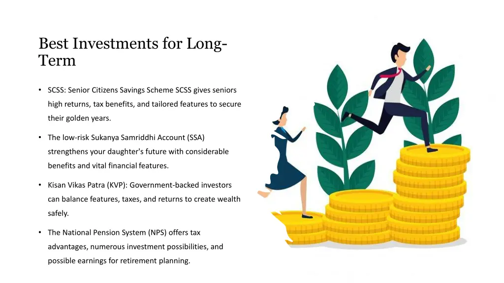 best investments for long term