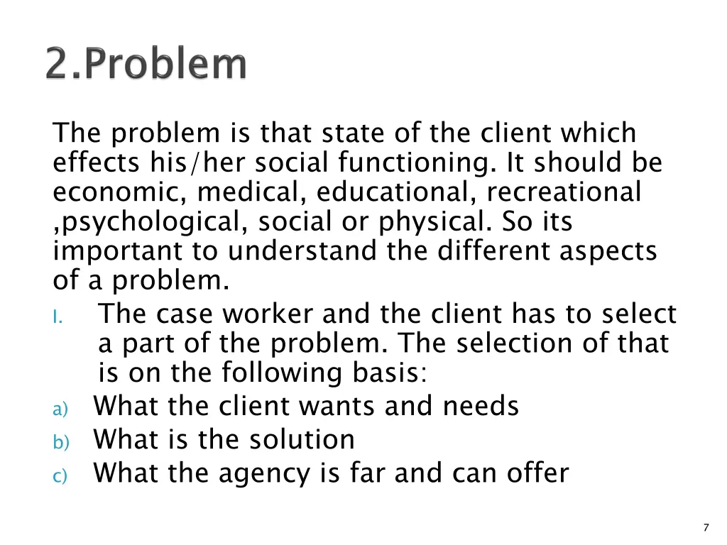 the problem is that state of the client which