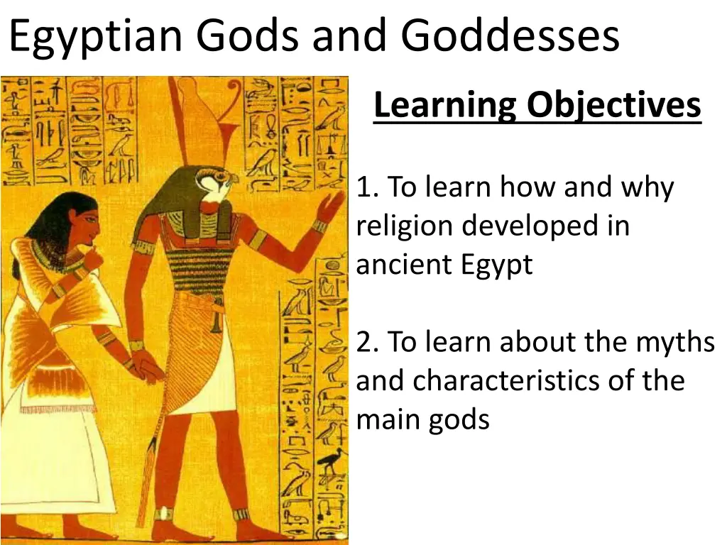 egyptian gods and goddesses 1