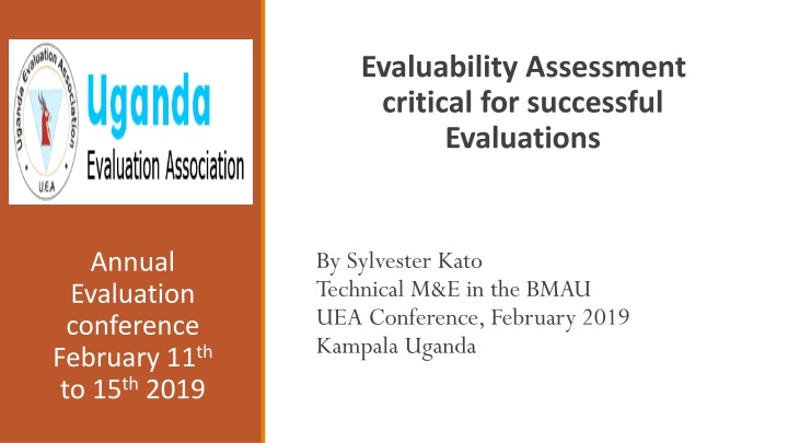 evaluability assessment critical for successful