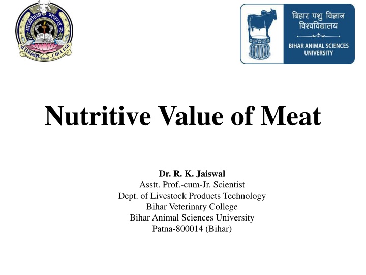 nutritive value of meat