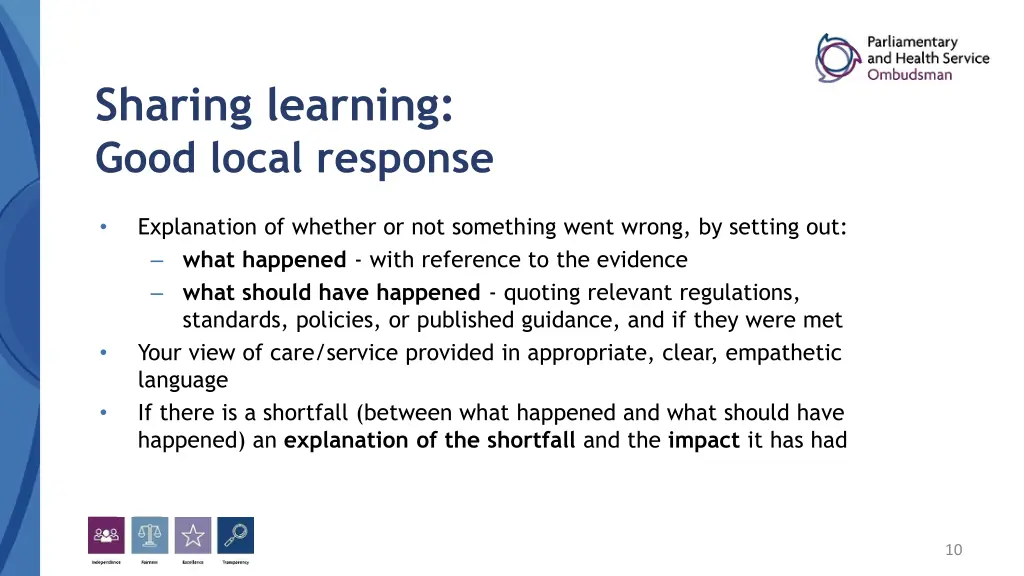 sharing learning good local response 1