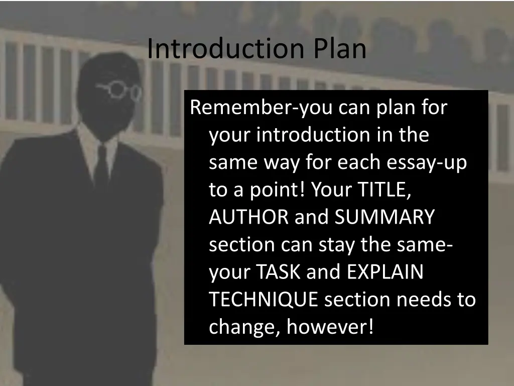 introduction plan