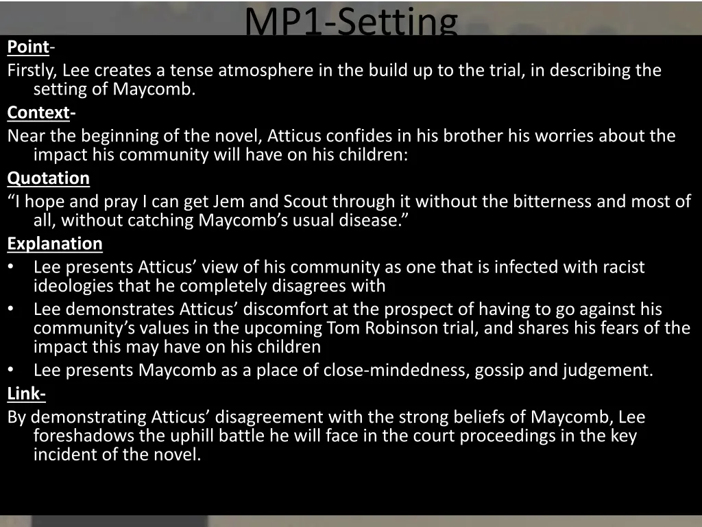 mp1 setting