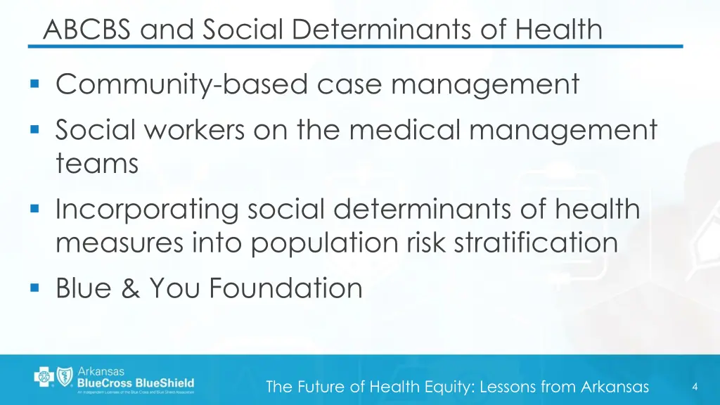 abcbs and social determinants of health