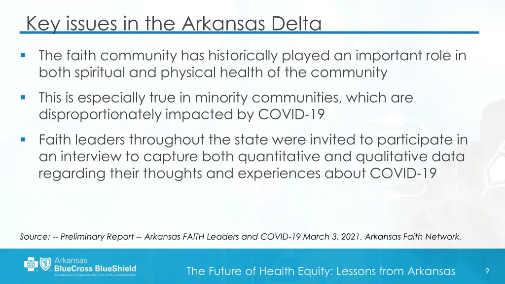 key issues in the arkansas delta