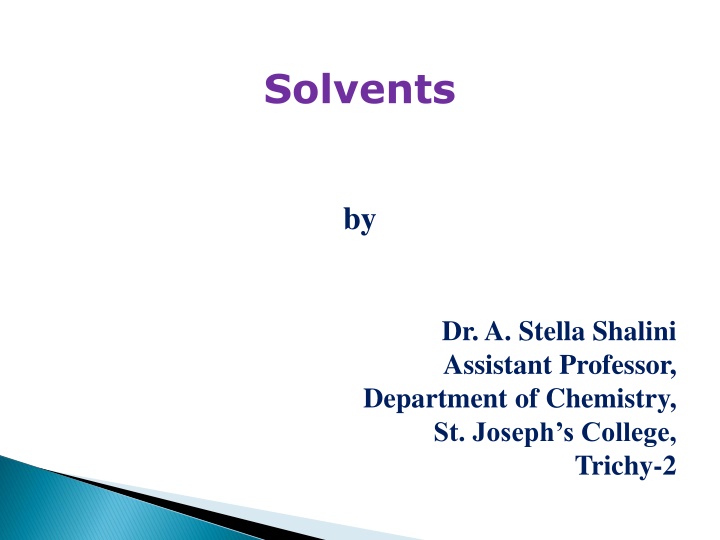 solvents