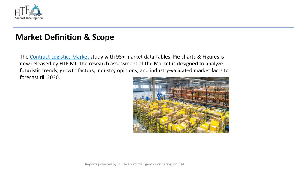 market definition scope