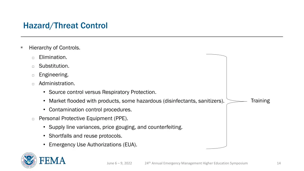 hazard threat control 1