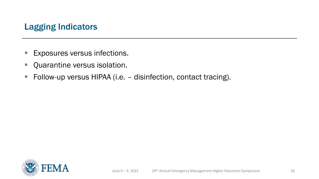 lagging indicators