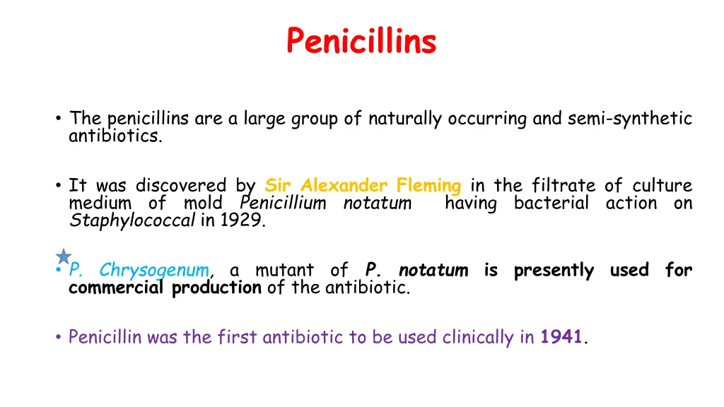 penicillins