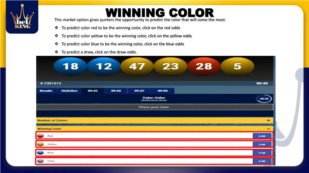 winning color winning color this market option