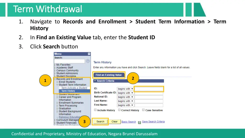 term withdrawal term withdrawal