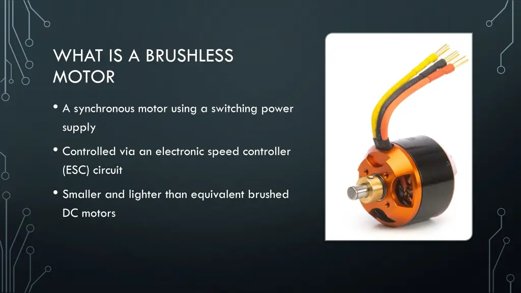 what is a brushless motor