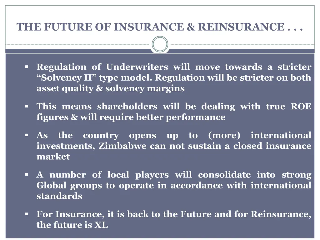 the future of insurance reinsurance