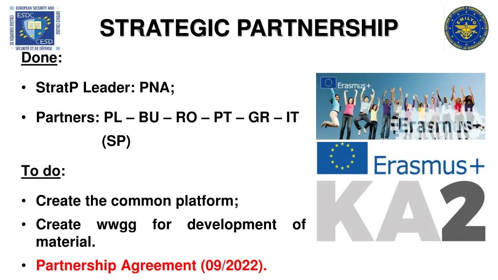 strategic partnership